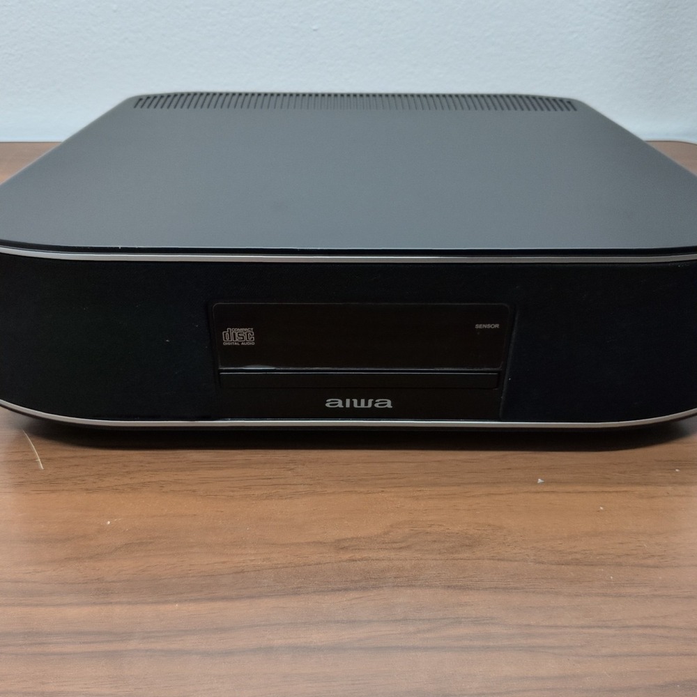 Aiwa Exos Home Speaker Model A16006 FM/CD/Bluetooth No Remote / Power Cord